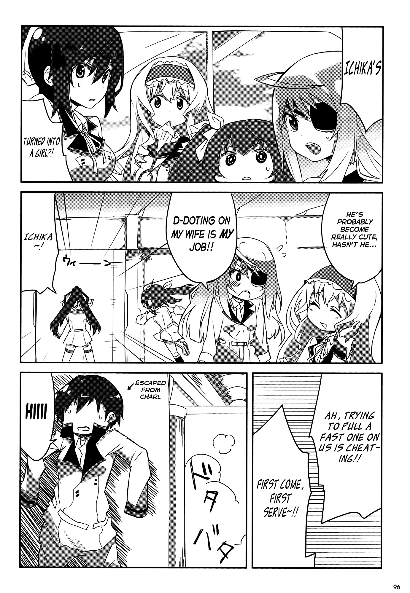 Infinite Stratos Comic Anthology - Chapter 16 : Ichika S Is Everyone S Bride