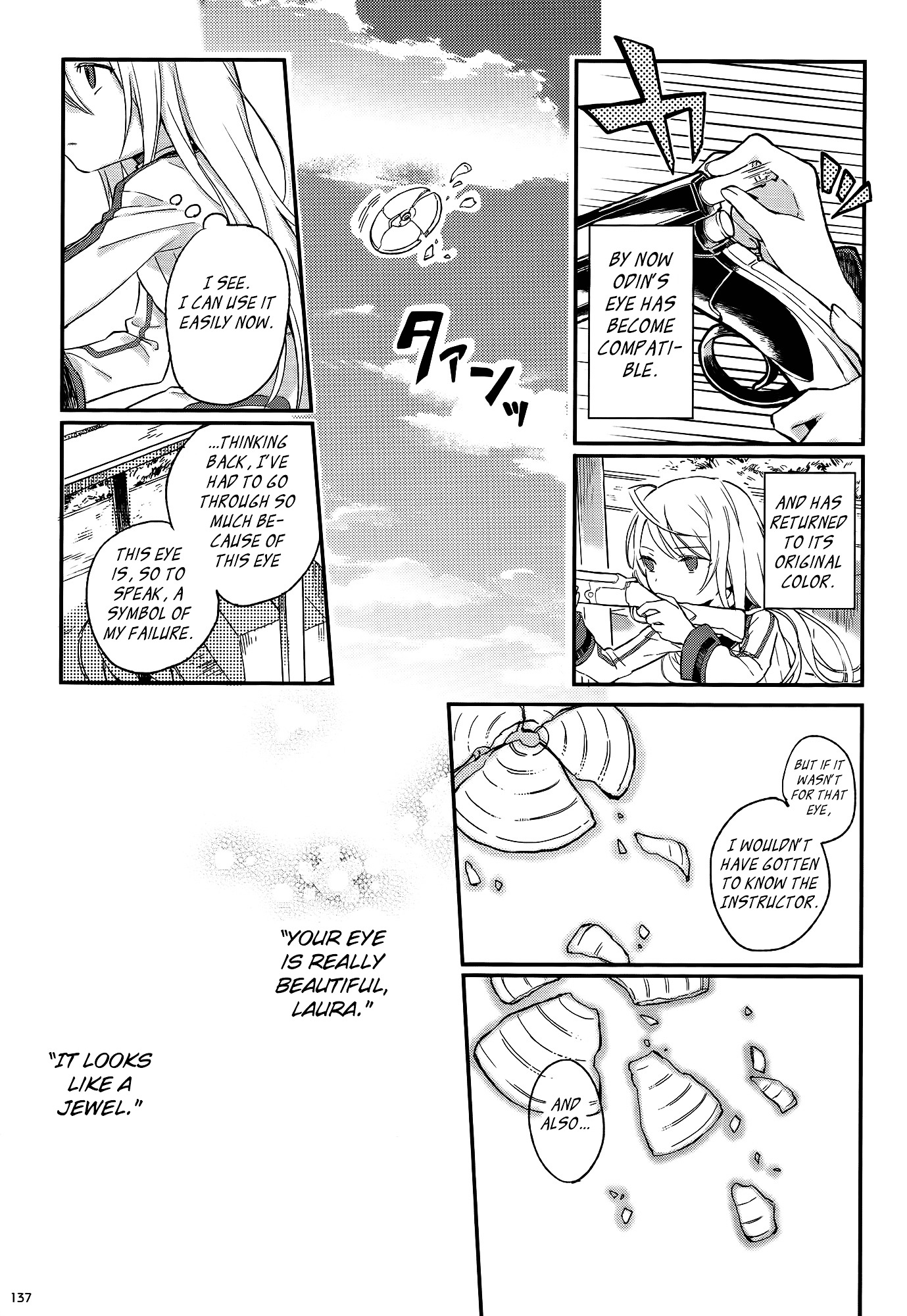 Infinite Stratos Comic Anthology - Chapter 23 : Golden Eye