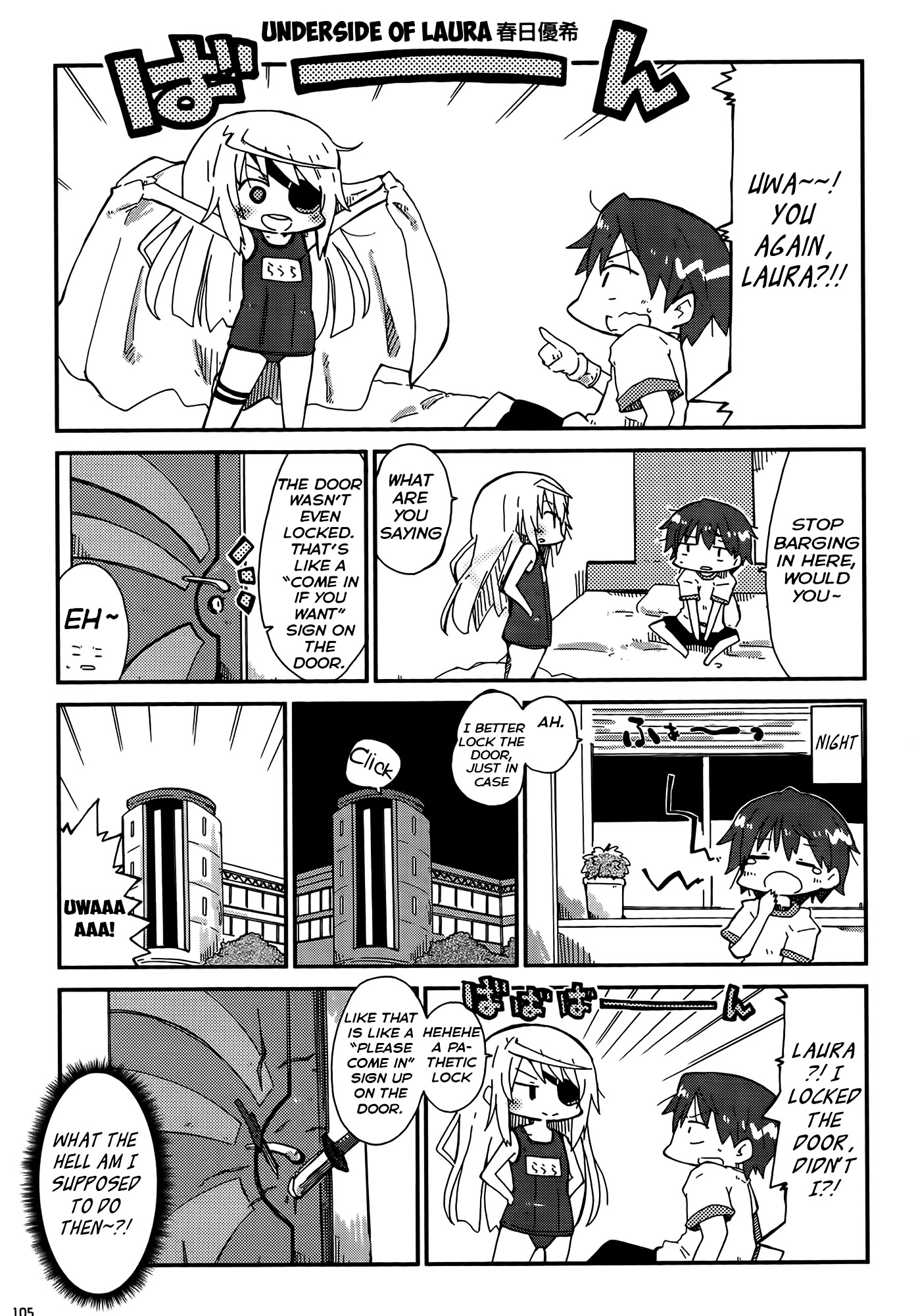 Infinite Stratos Comic Anthology - Chapter 18 : Underside Of Laura