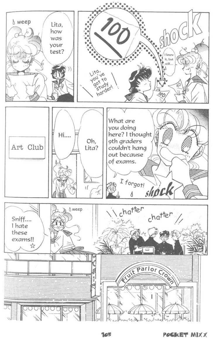 Sailor Moon - Vol.19 Chapter 5 : The Exam Battle Chapter: Makoto S Melancholy