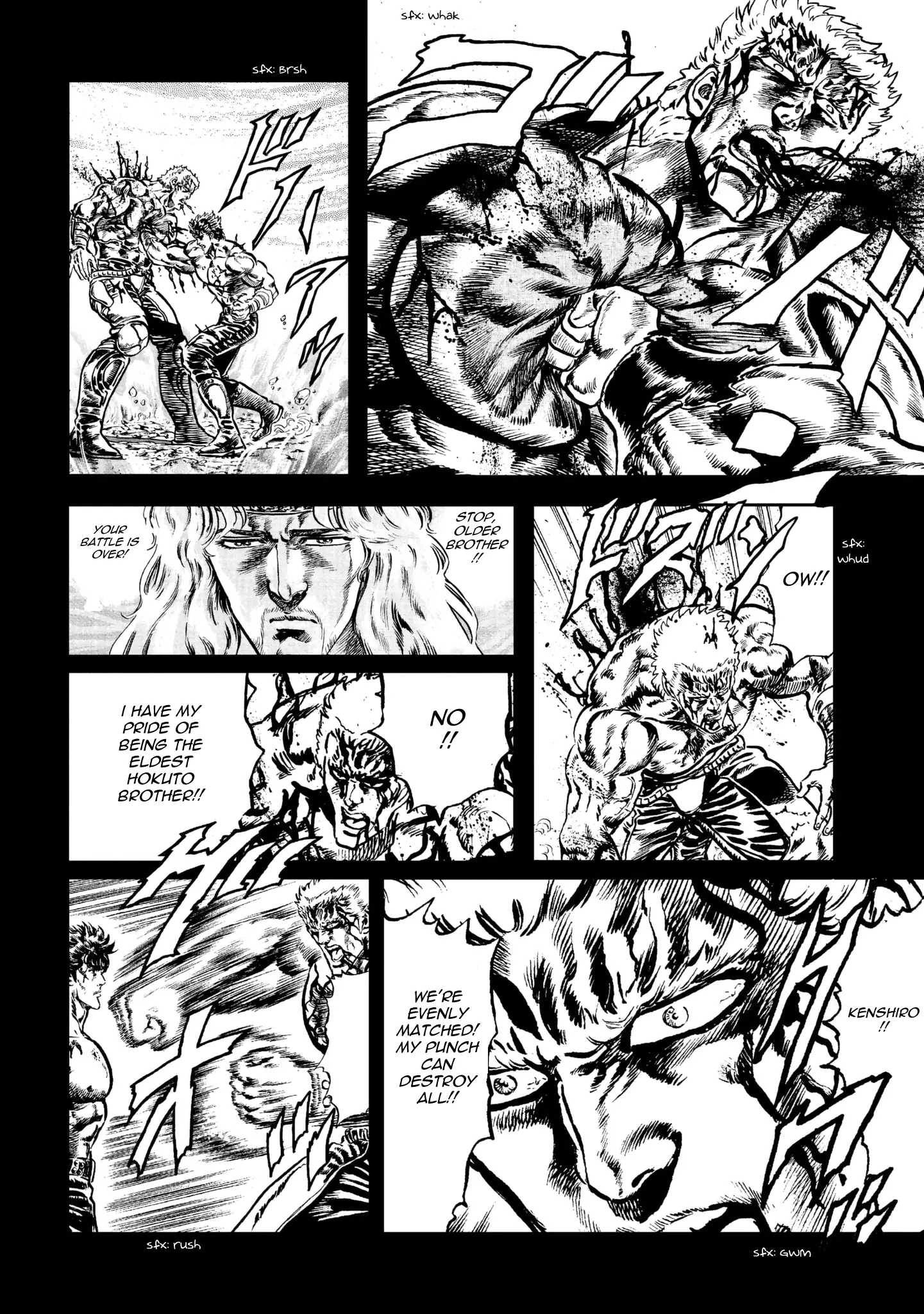 Fist Of The North Star: Bbq Flavor - Vol.1 Chapter 8: Full Power Translation - Raoh Arc