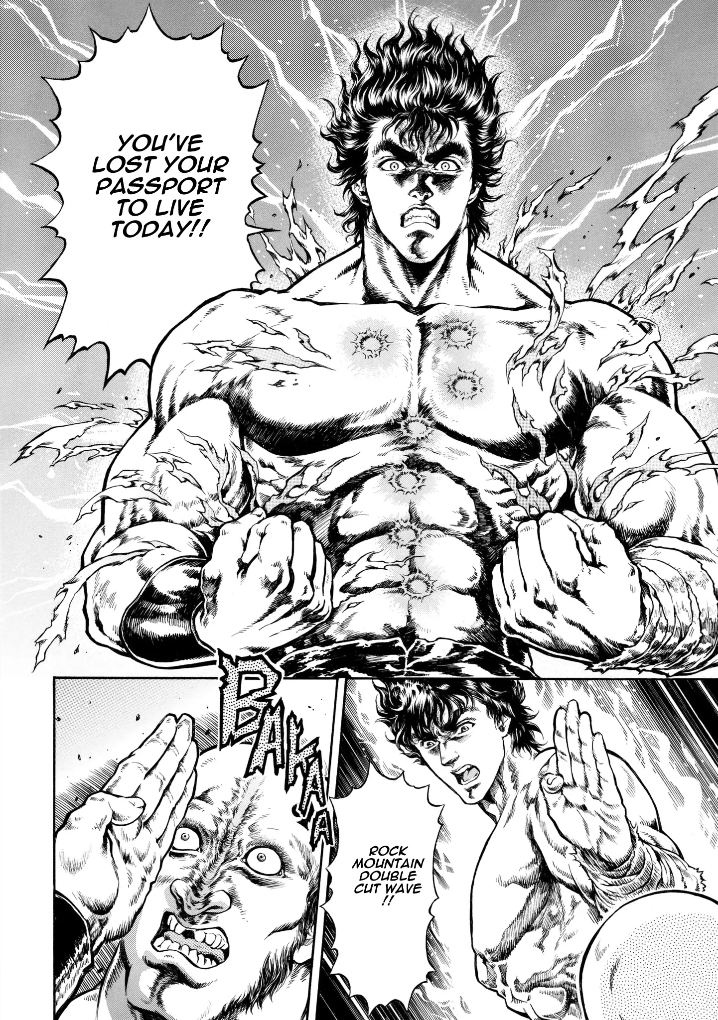 Fist Of The North Star: Bbq Flavor - Vol.1 Chapter 6: Full Power Translation - Kenshiro Arc (Fist Of The North Star International)