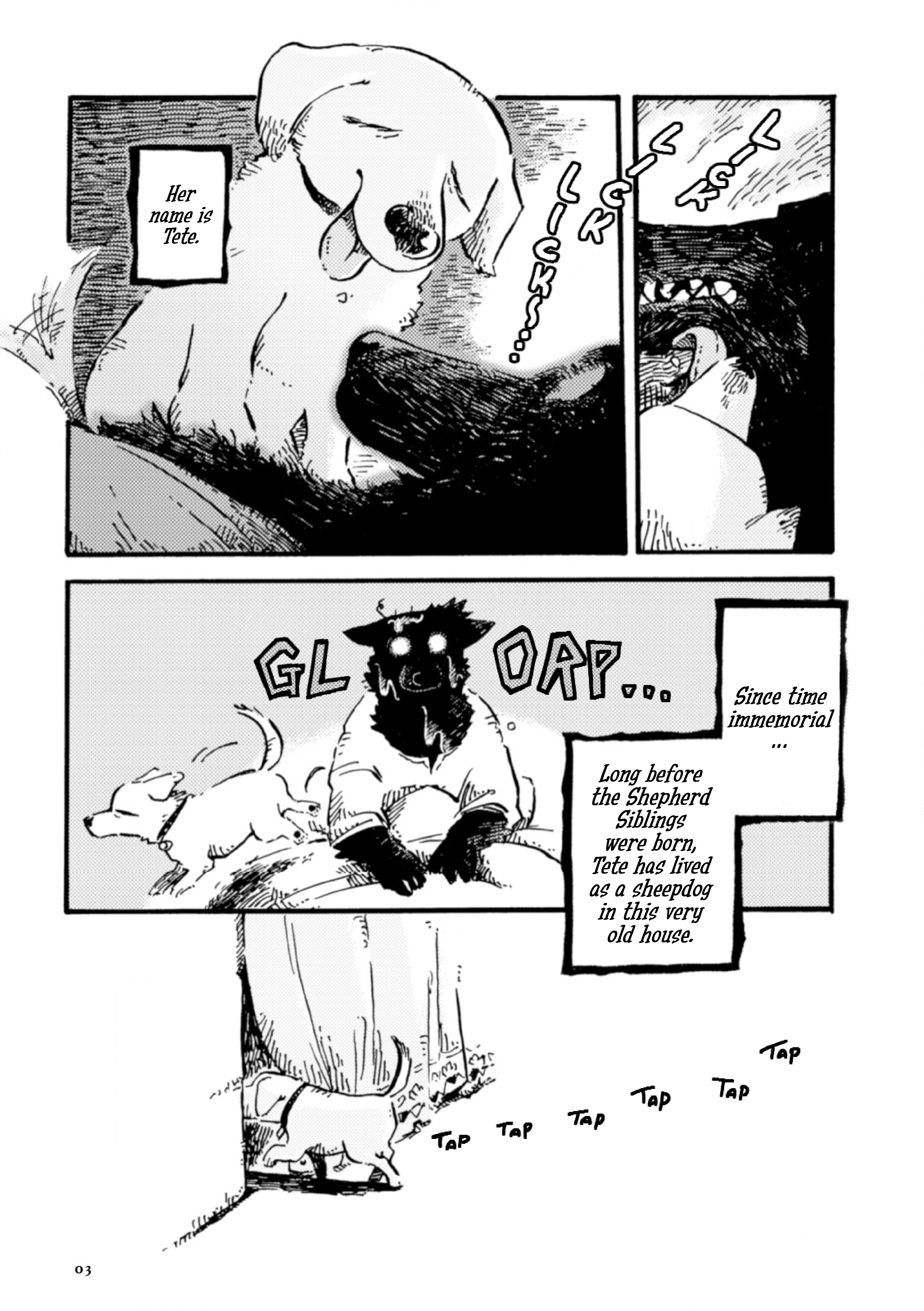 Hitsujikai No Kyoudai - Vol.1 Chapter 2: Tete The Elderly Dog