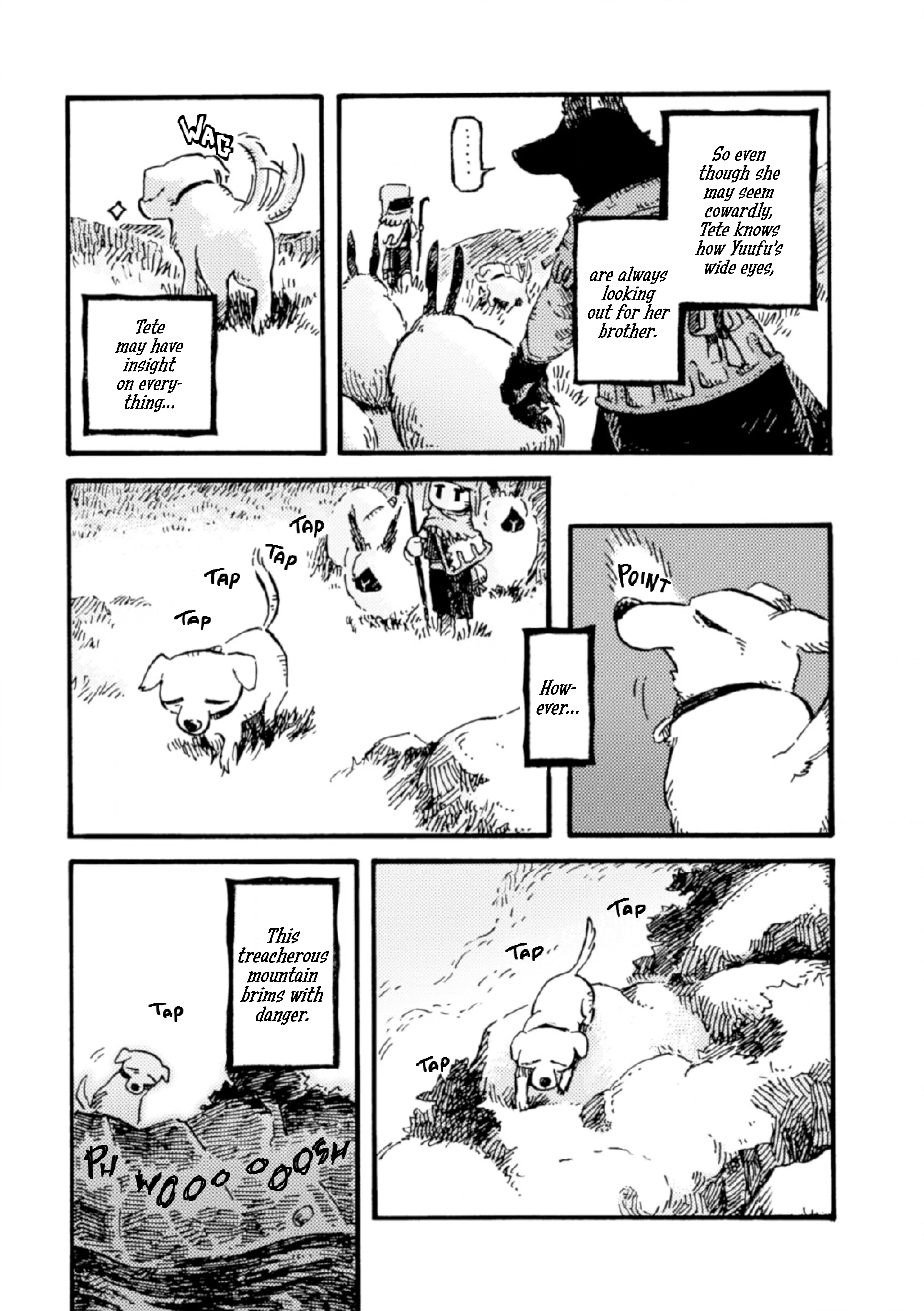 Hitsujikai No Kyoudai - Vol.1 Chapter 2: Tete The Elderly Dog