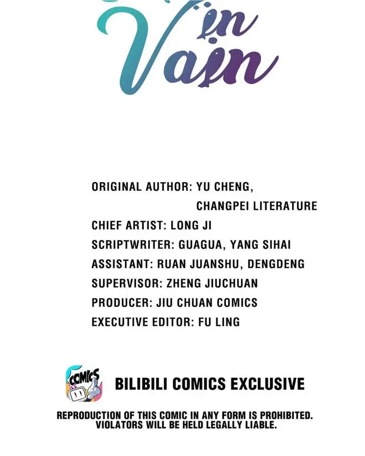 Not In Vain - Chapter 46