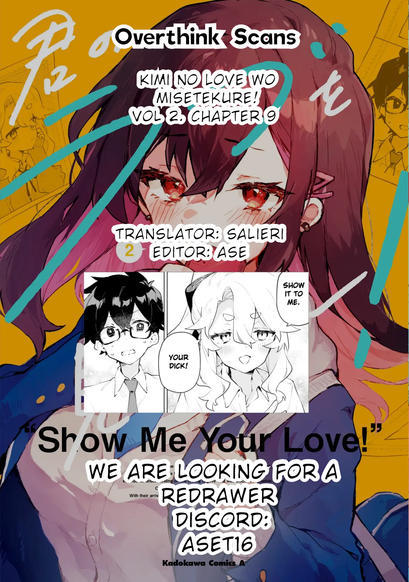 Kimi No Love Wo Misetekure! - Vol.2 Chapter 9