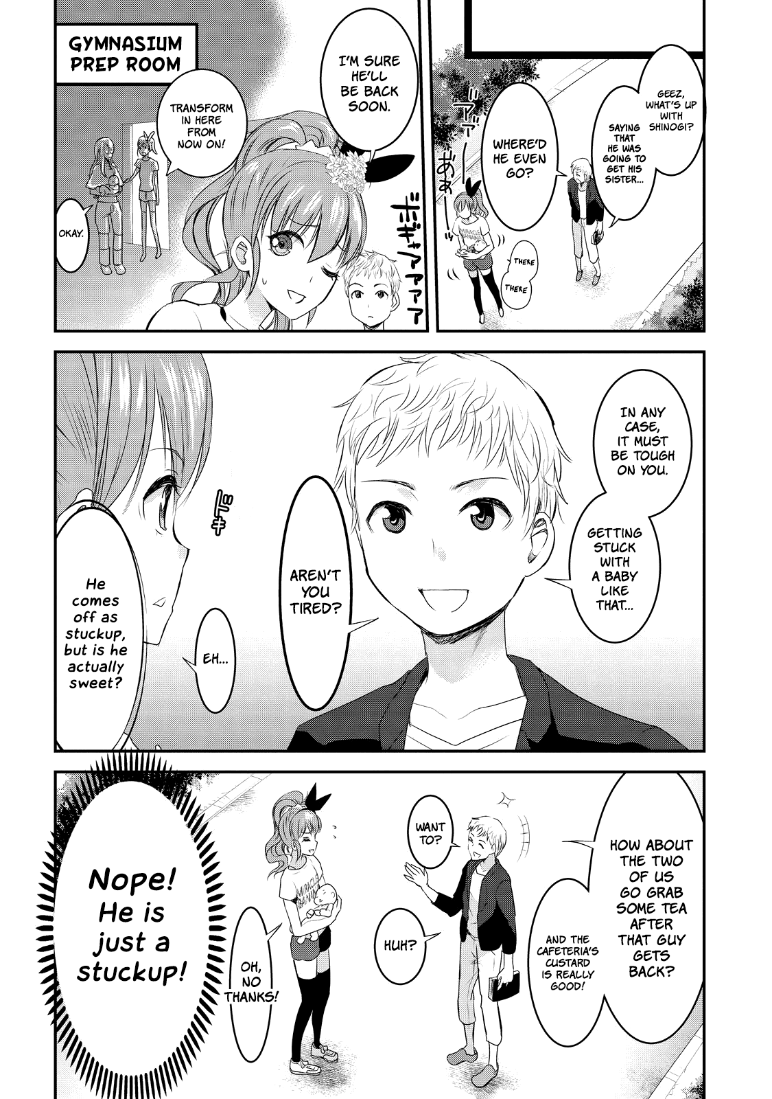 Chichi No Jikan - Vol.1 Chapter 10: Kyuuichi's Creep?!