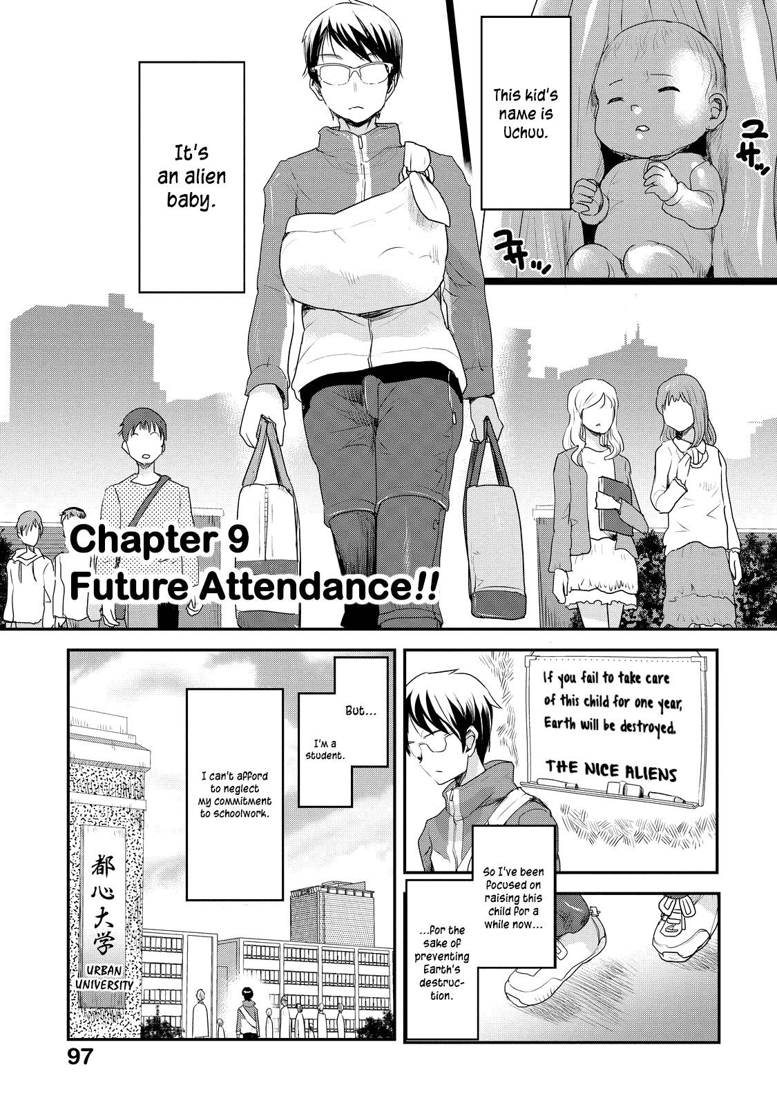 Chichi No Jikan - Chapter 9: Future Attendance!!