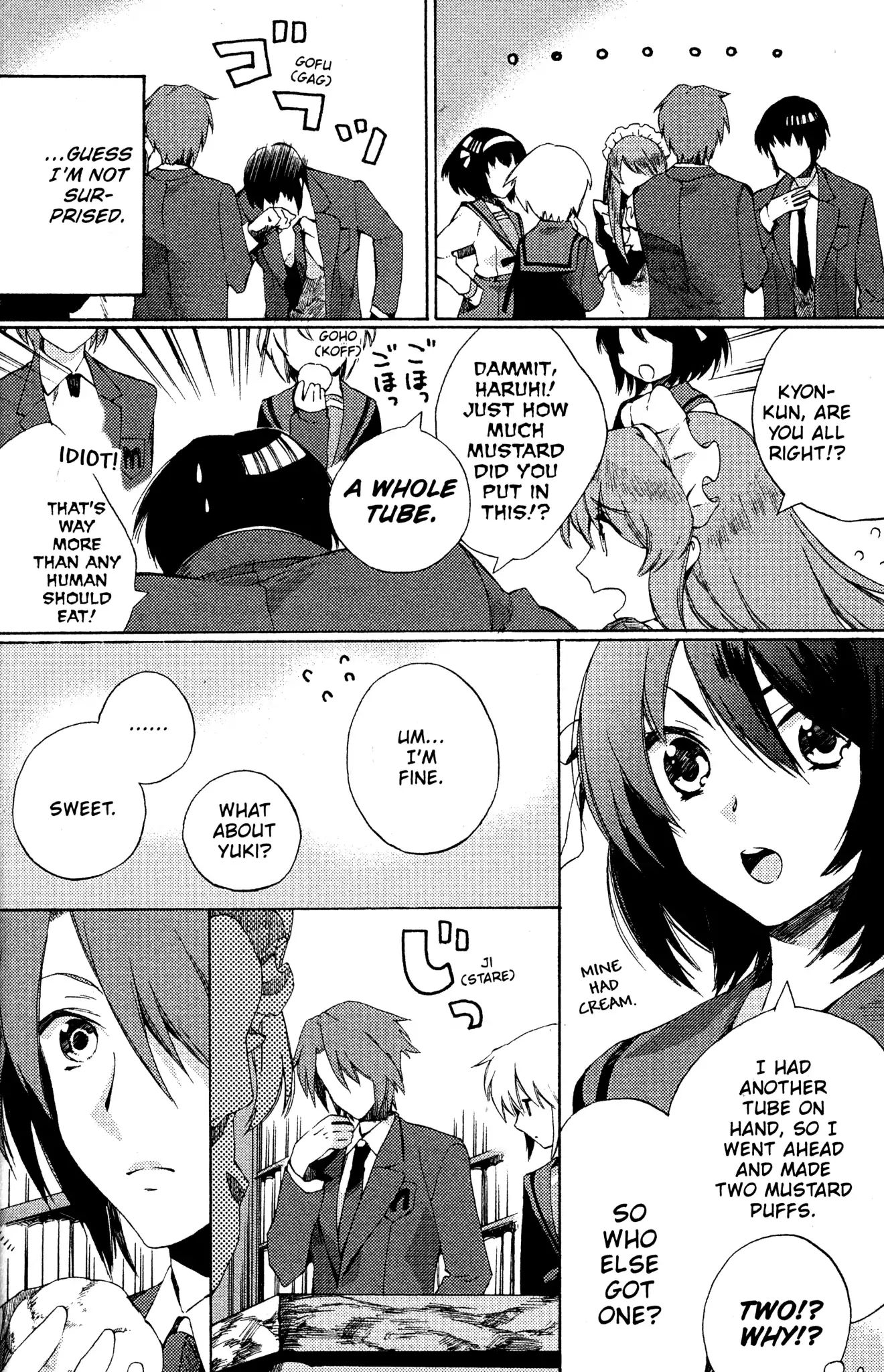 The Misfortune Of Kyon And Koizumi - Chapter 12: Spicy Spring (Haru Akiyoshi)