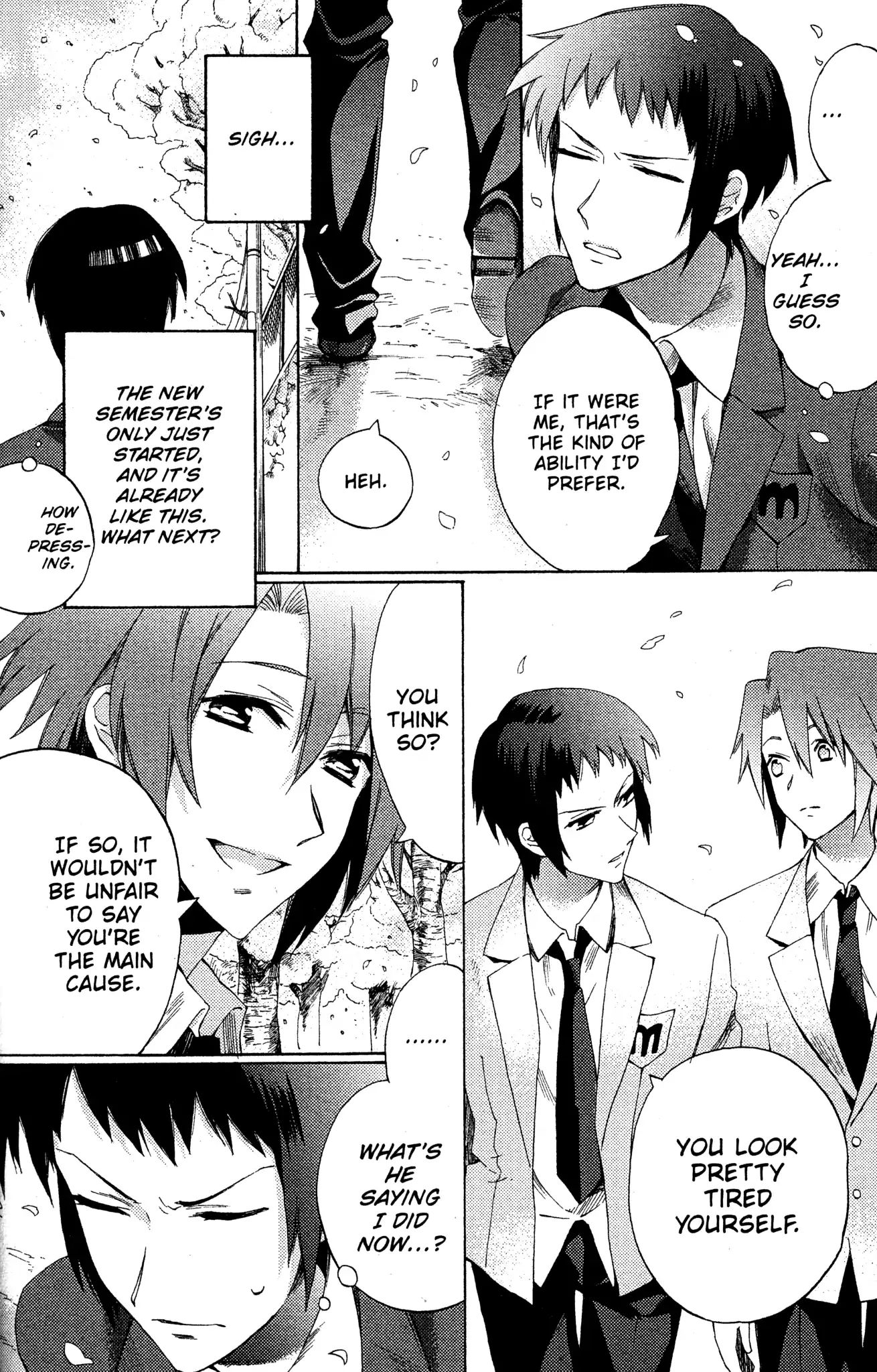 The Misfortune Of Kyon And Koizumi - Chapter 12: Spicy Spring (Haru Akiyoshi)