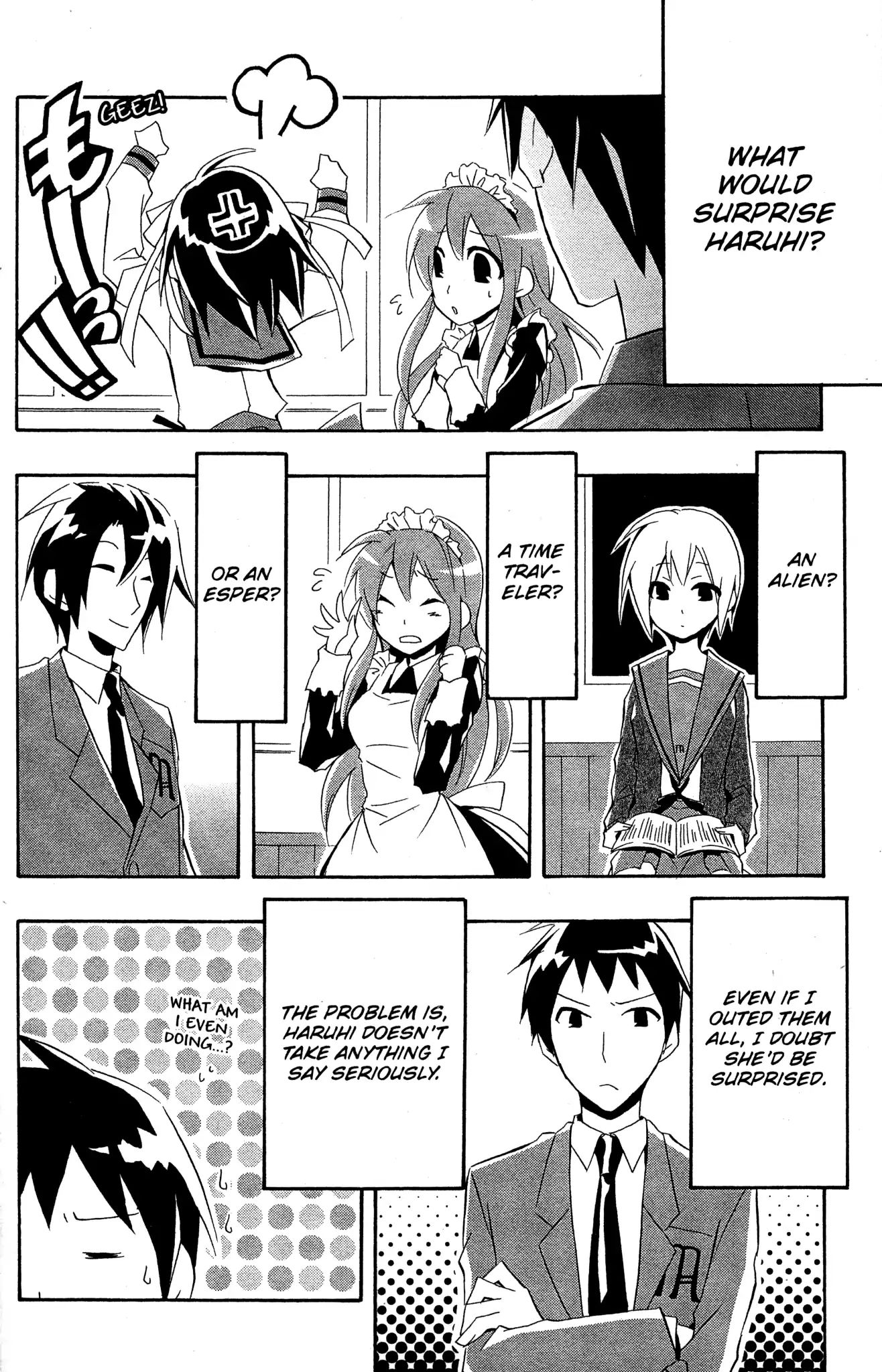 The Misfortune Of Kyon And Koizumi - Chapter 13: Killing Time (Yoshitsugu Katagiri)