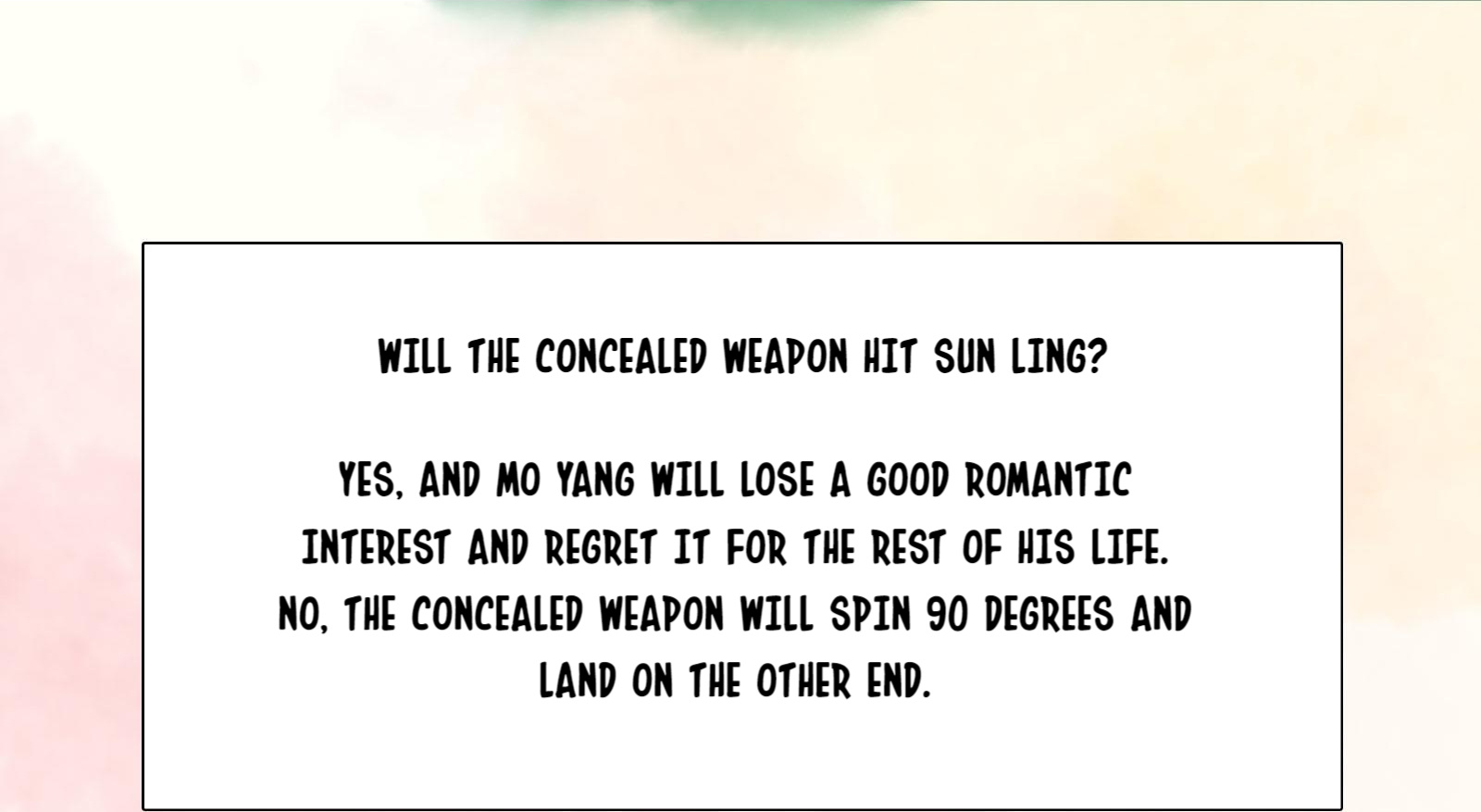 My Young Master Ji Wushuang - Chapter 102: Concealed Weapon