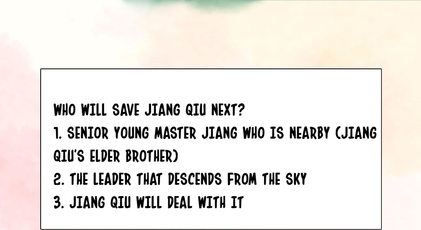 My Young Master Ji Wushuang - Chapter 106: Danger Approaches