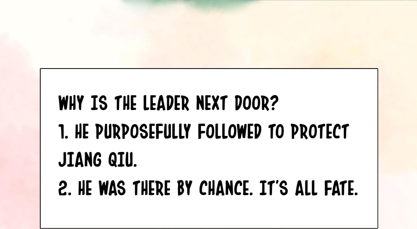 My Young Master Ji Wushuang - Chapter 112: The Leader Is Next Door