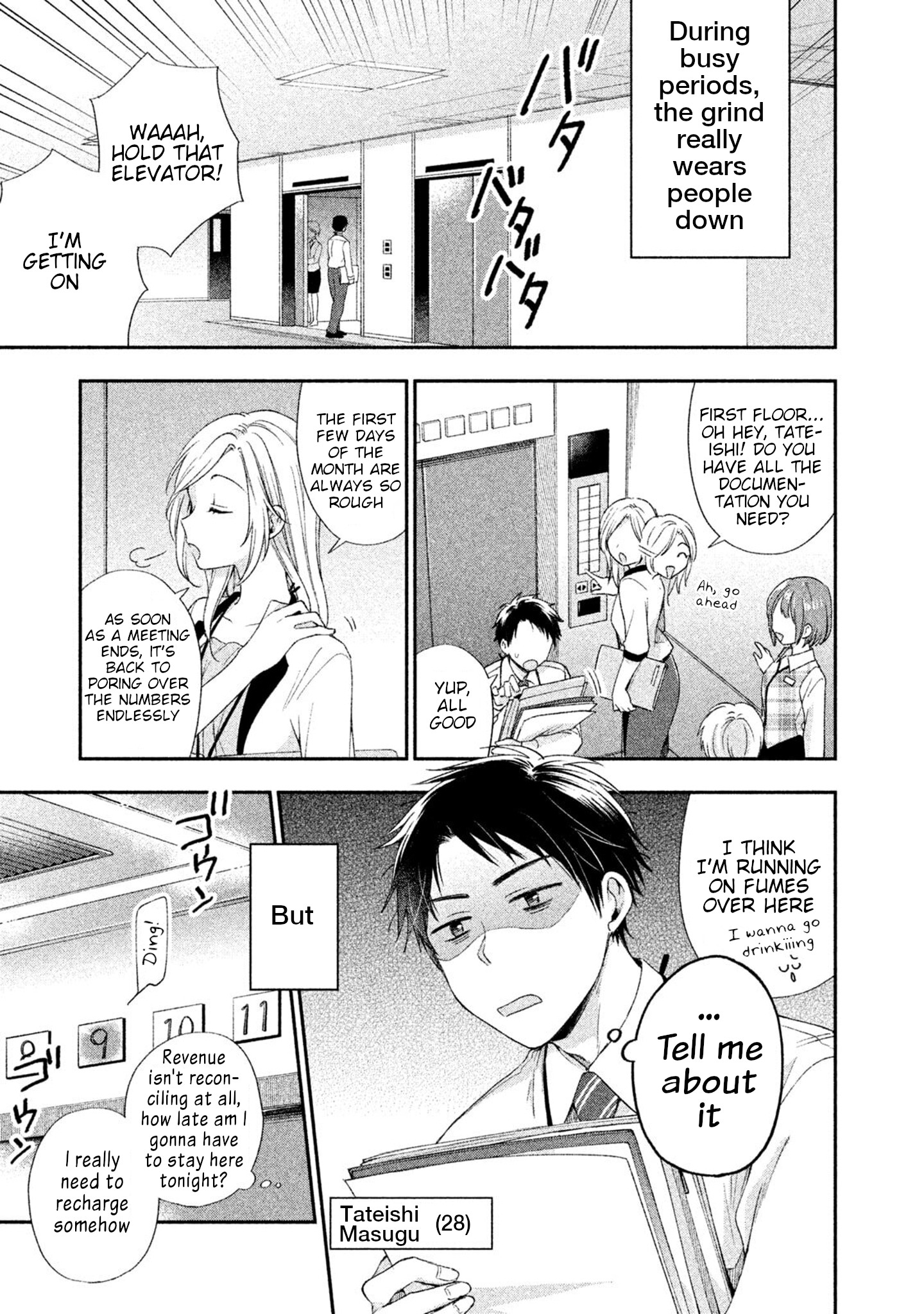 Kono Kaisha Ni Suki Na Hito Ga Imasu - Vol.1 Chapter 2: Inside The Elevator