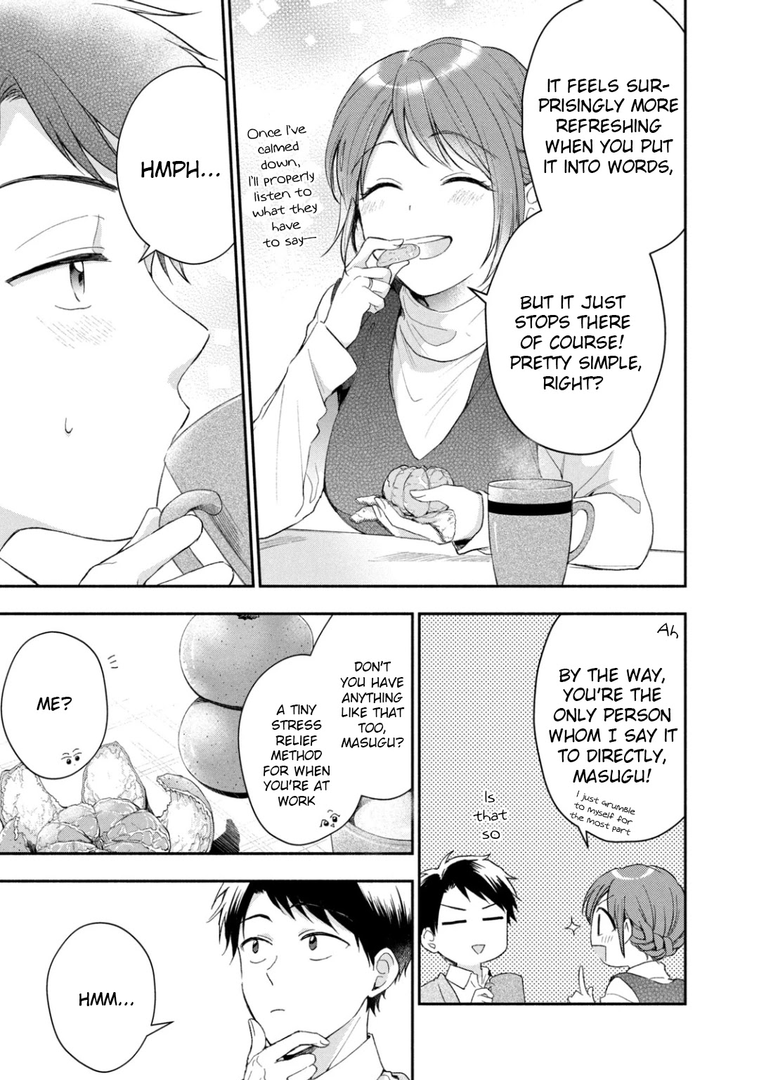 Kono Kaisha Ni Suki Na Hito Ga Imasu - Chapter 42: Tiny Stress Relief Method