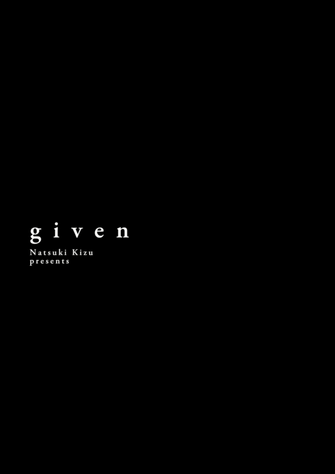 Given - Vol.8 Chapter 47.9: Vol.8 Extra