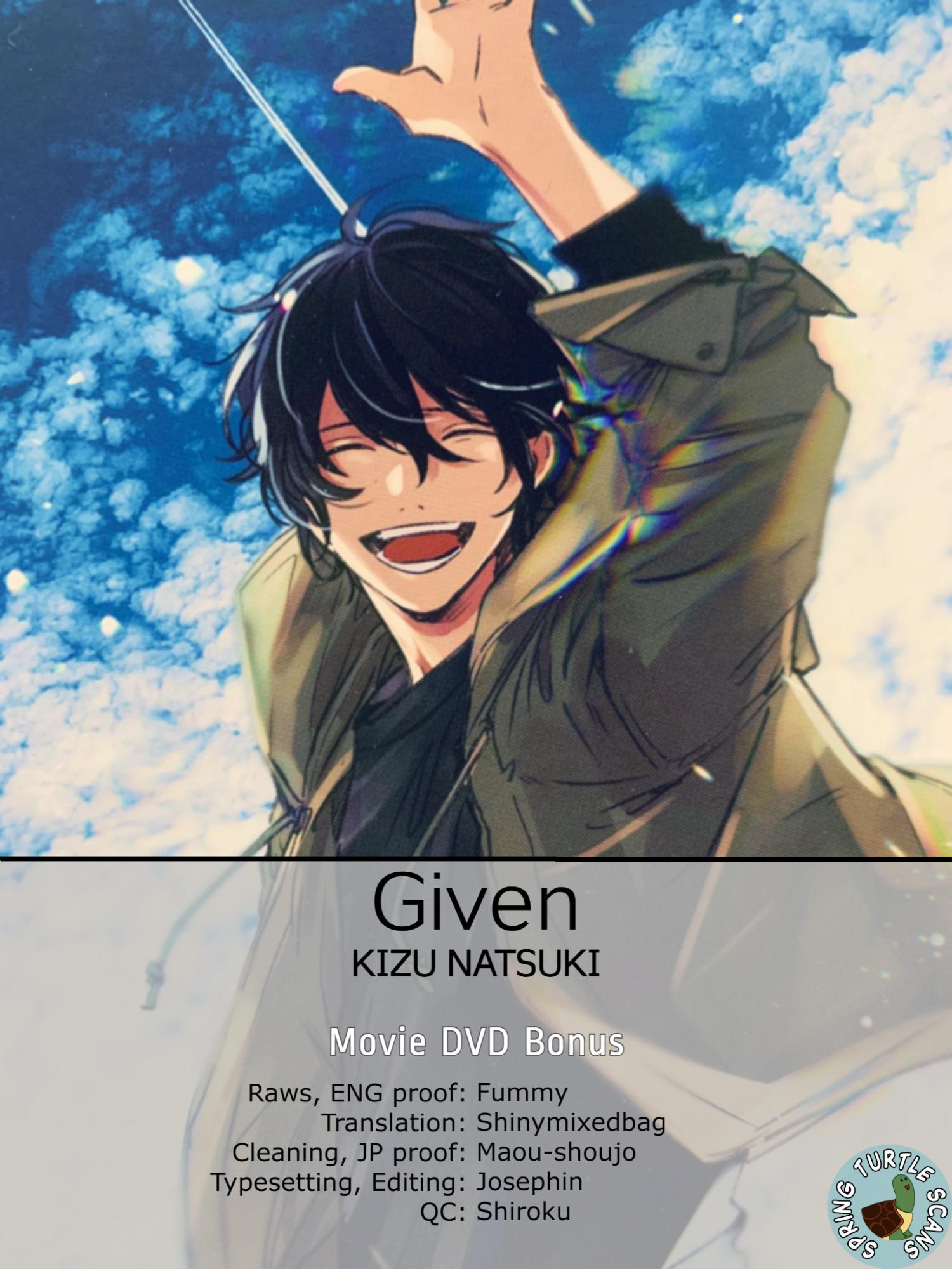 Given - Special.39.9 : Movie Dvd Bonus