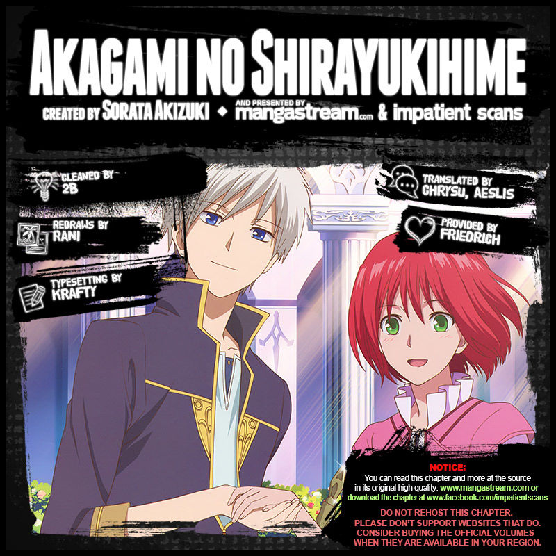 Akagami No Shirayukihime - Vol.12 Chapter 96 : Vol 12