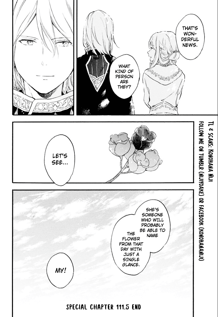 Akagami No Shirayukihime - Chapter 111.5