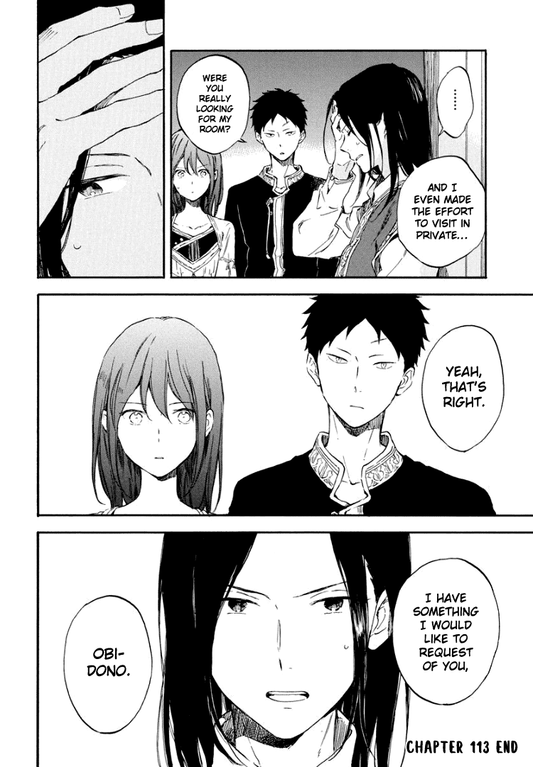 Akagami No Shirayukihime - Chapter 113