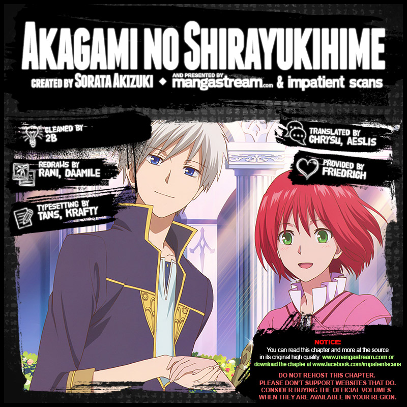 Akagami No Shirayukihime - Chapter 98