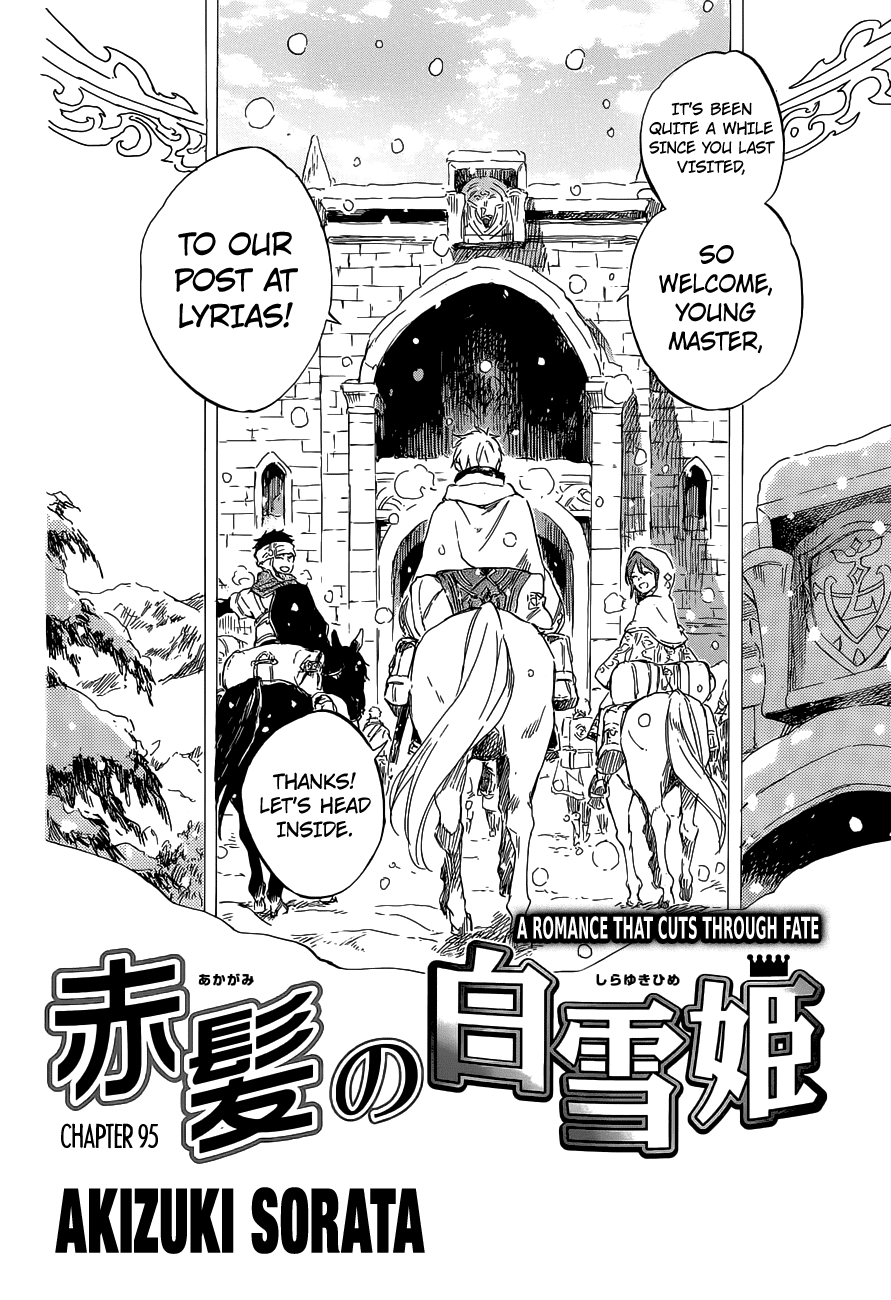 Akagami No Shirayukihime - Chapter 95