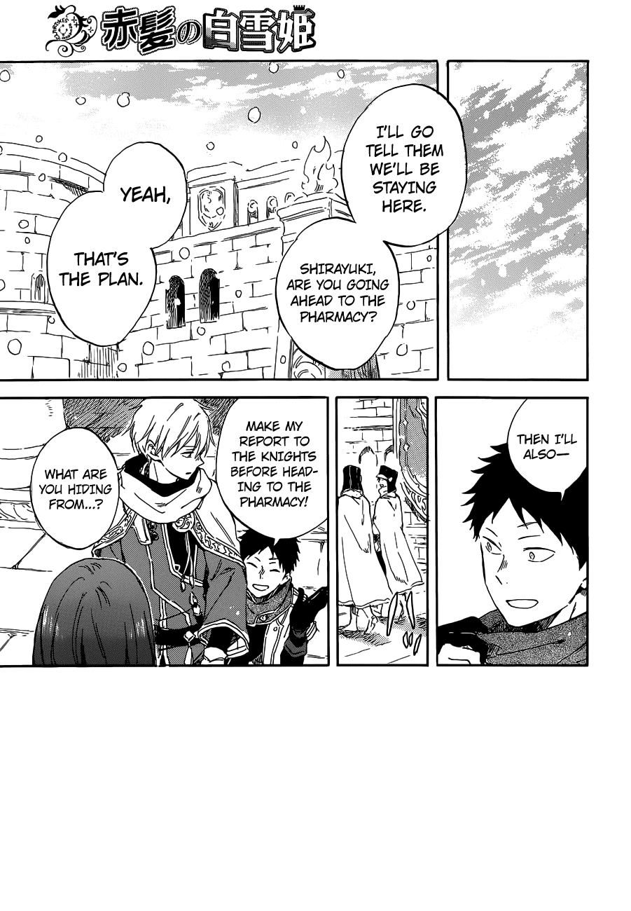 Akagami No Shirayukihime - Chapter 95