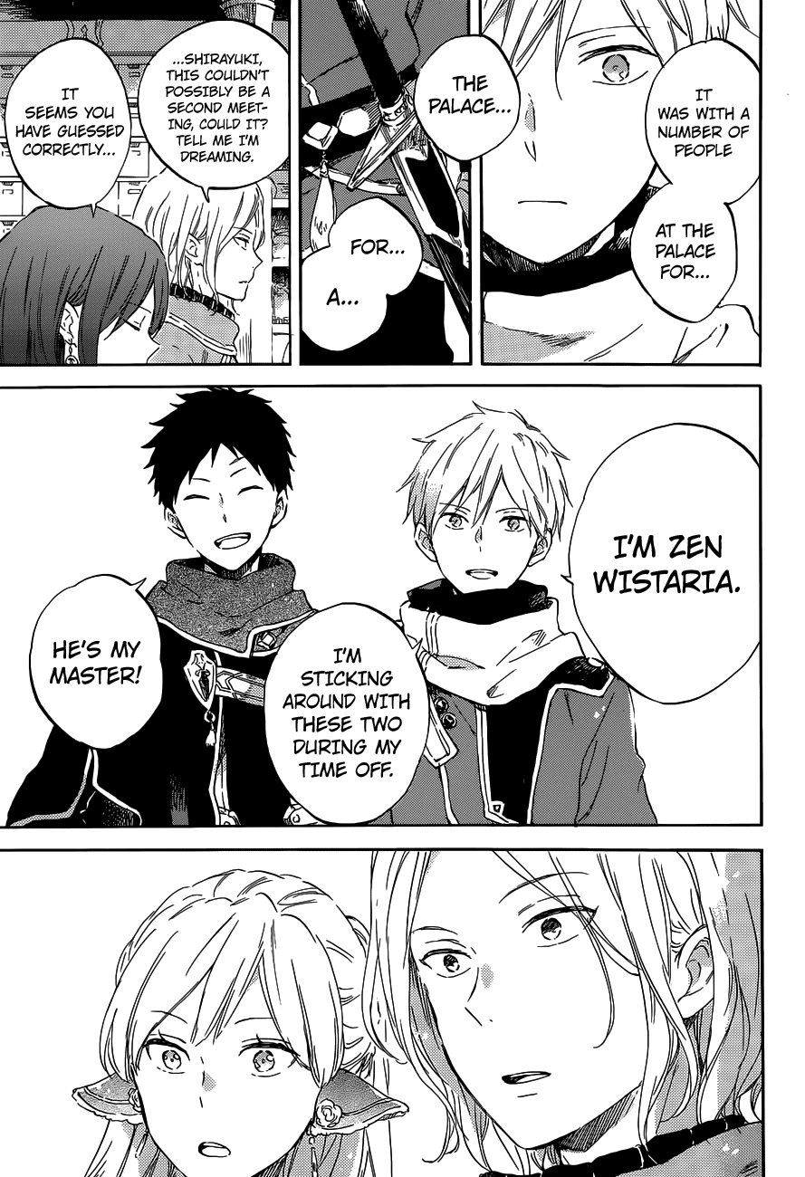 Akagami No Shirayukihime - Chapter 95