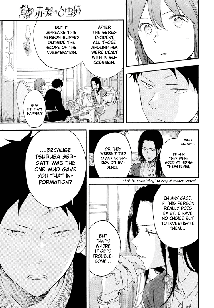 Akagami No Shirayukihime - Chapter 114