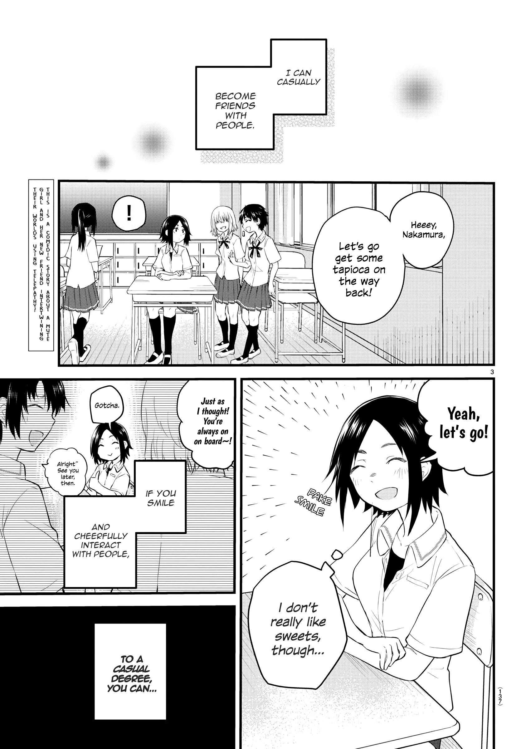 The Mute Girl And Her New Friend - Vol.1 Chapter 9: The Straightforward Duo