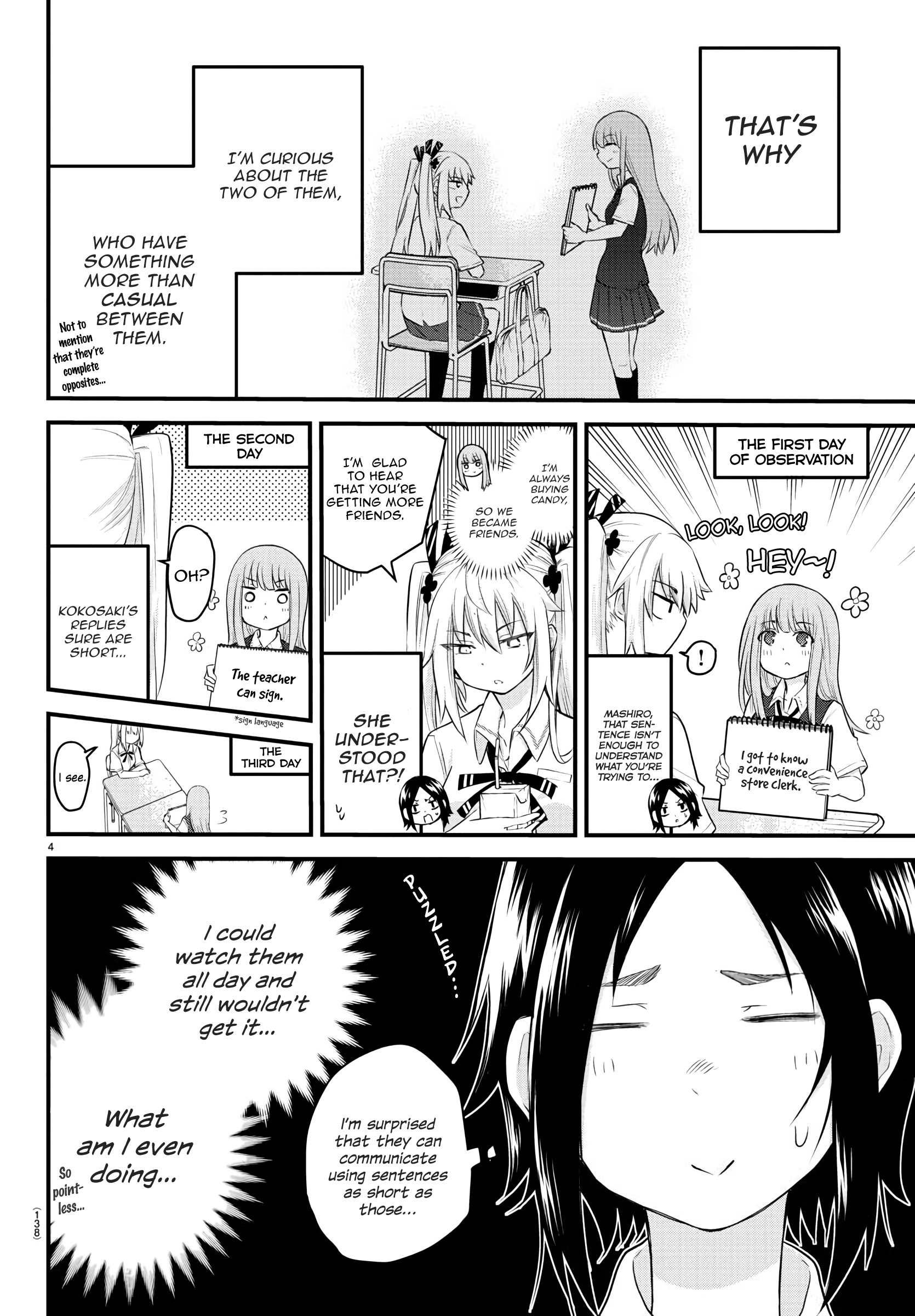 The Mute Girl And Her New Friend - Vol.1 Chapter 9: The Straightforward Duo