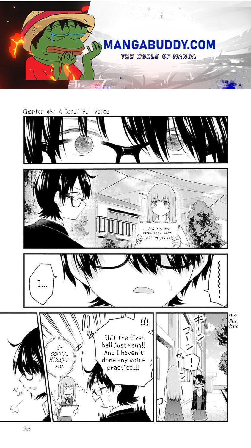 The Mute Girl And Her New Friend - Chapter 45