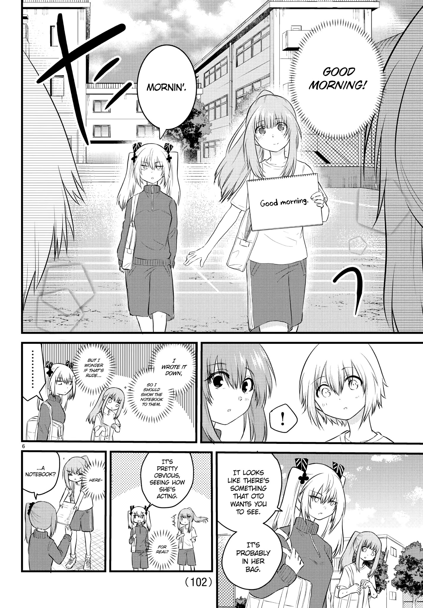 The Mute Girl And Her New Friend - Chapter 30