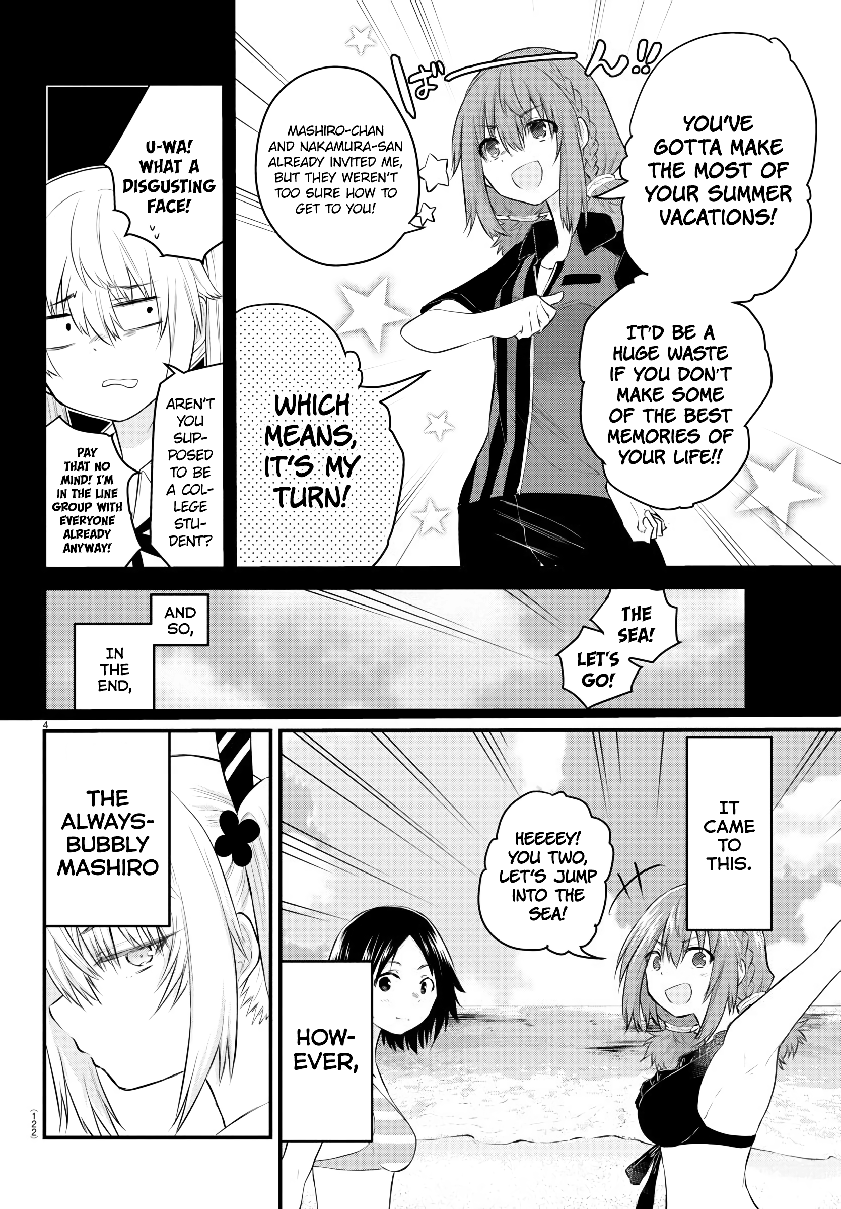 The Mute Girl And Her New Friend - Vol.2 Chapter 18: Mashiro And The Sea