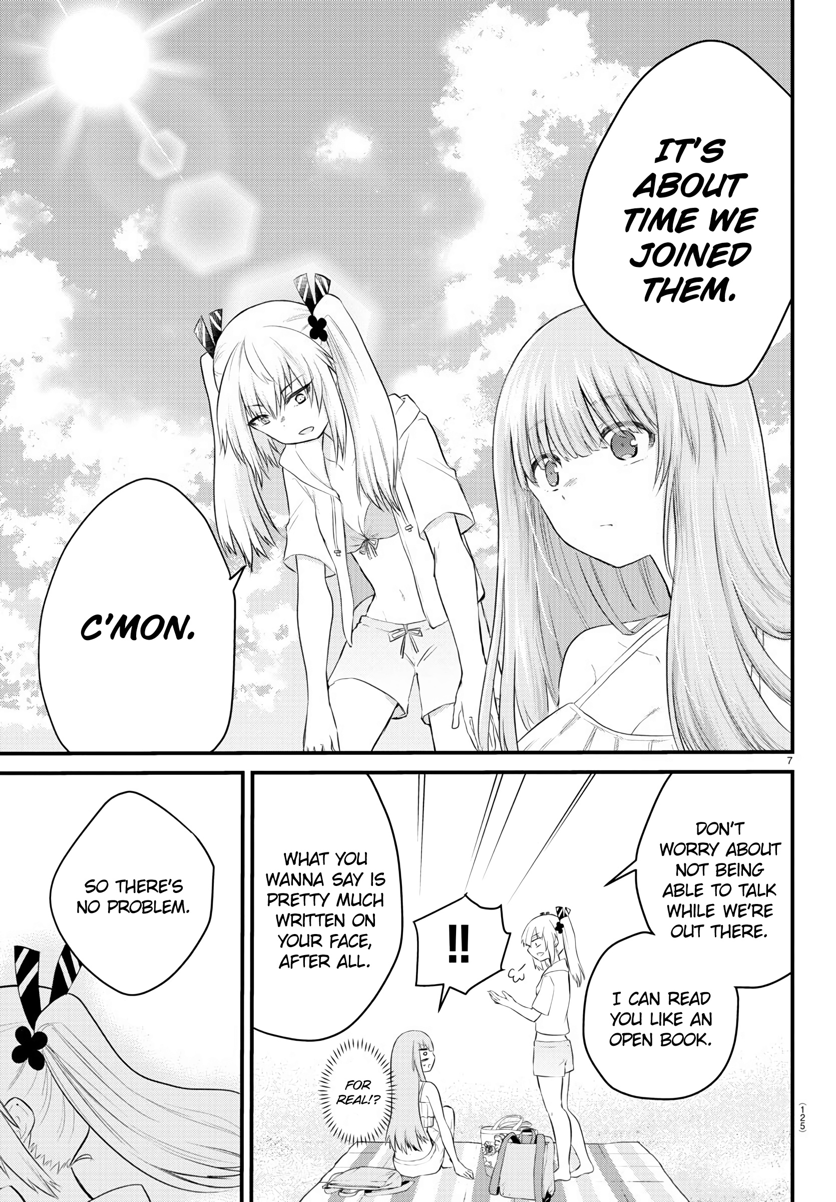 The Mute Girl And Her New Friend - Vol.2 Chapter 18: Mashiro And The Sea