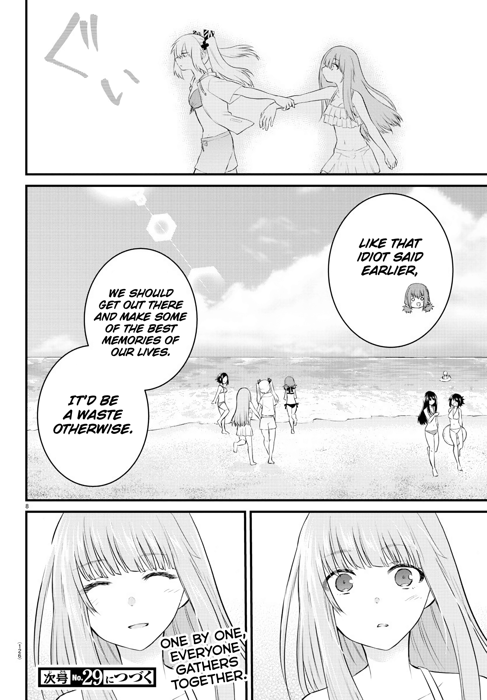 The Mute Girl And Her New Friend - Vol.2 Chapter 18: Mashiro And The Sea