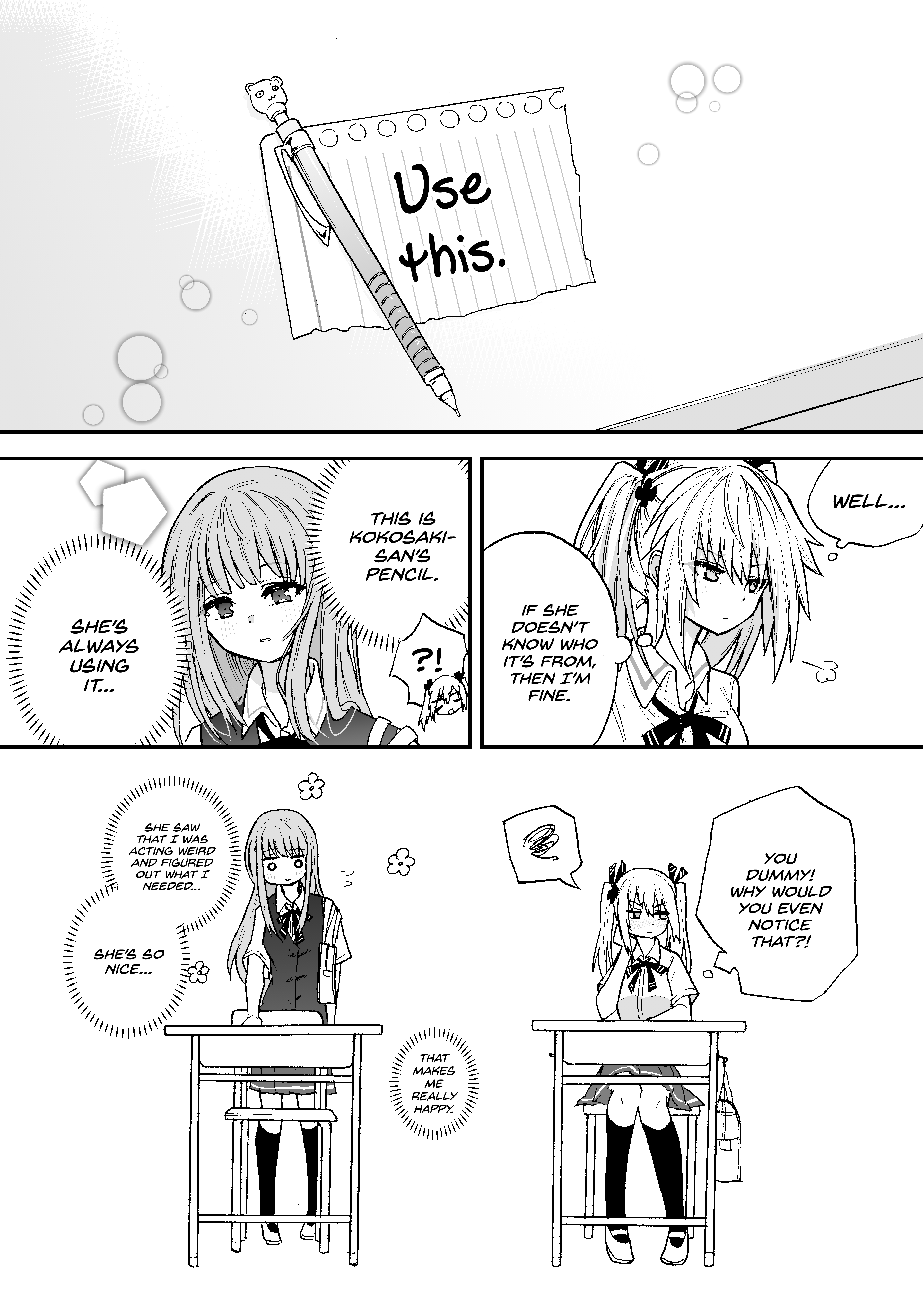 The Mute Girl And Her New Friend - Chapter 5: The Forgotten Pen