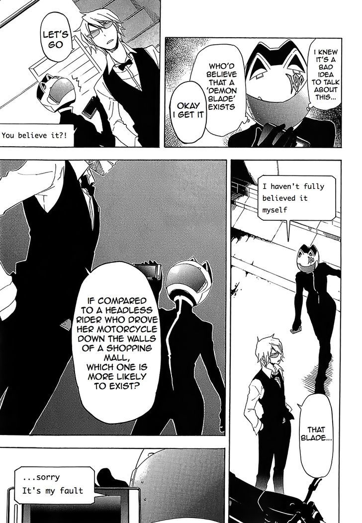 Durarara!! - Saikahen - Vol.2 Chapter 7 : One Touch And Off It Goes