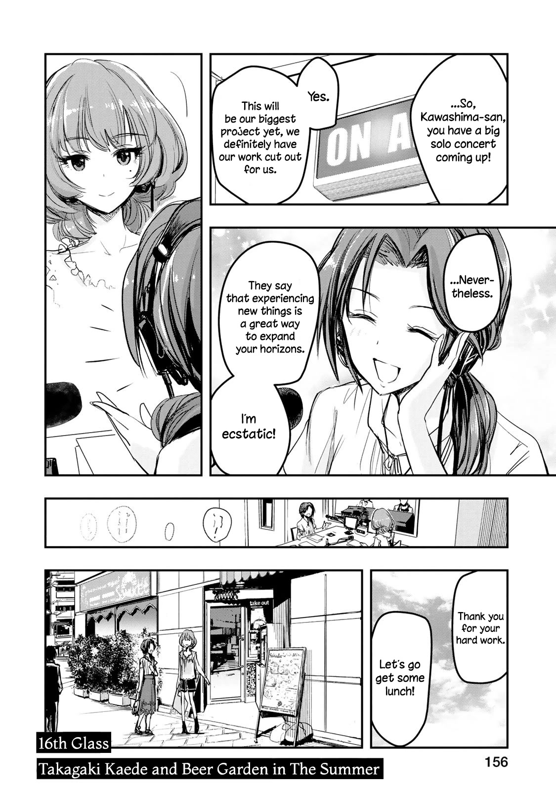 The Idolm@Ster Cinderella Girls - After20 - Chapter 16: Takagaki Kaede And Beer Garden In The Summer