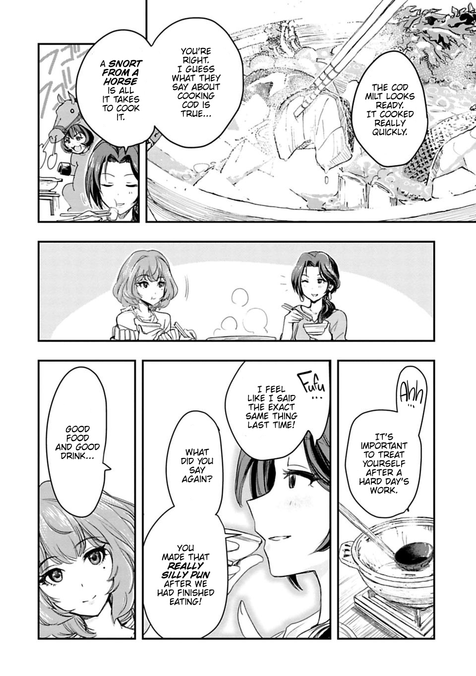 The Idolm@Ster Cinderella Girls - After20 - Chapter 2: Kawashima Mizuki, Nabe, And Sake.