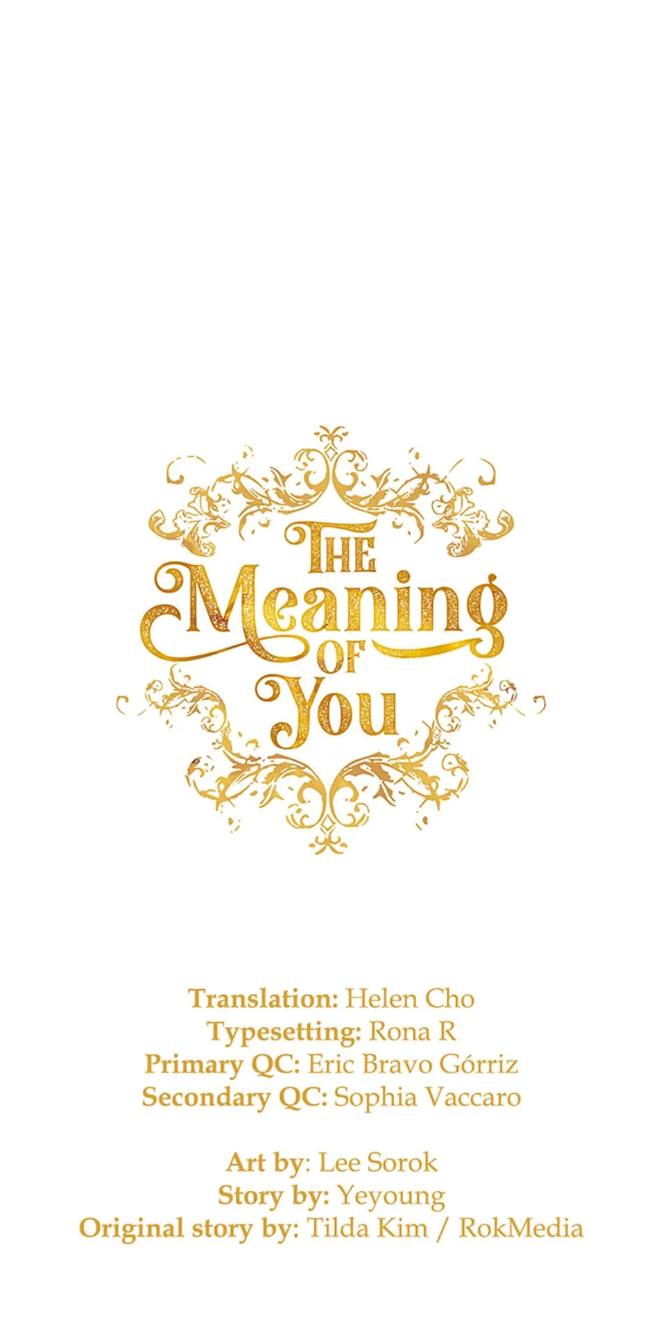 The Meaning Of You - Chapter 77