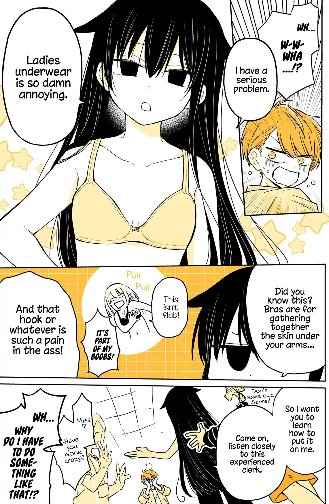 About A Lazy High School Guy Who Woke Up As A Girl One Morning - Chapter 10.5