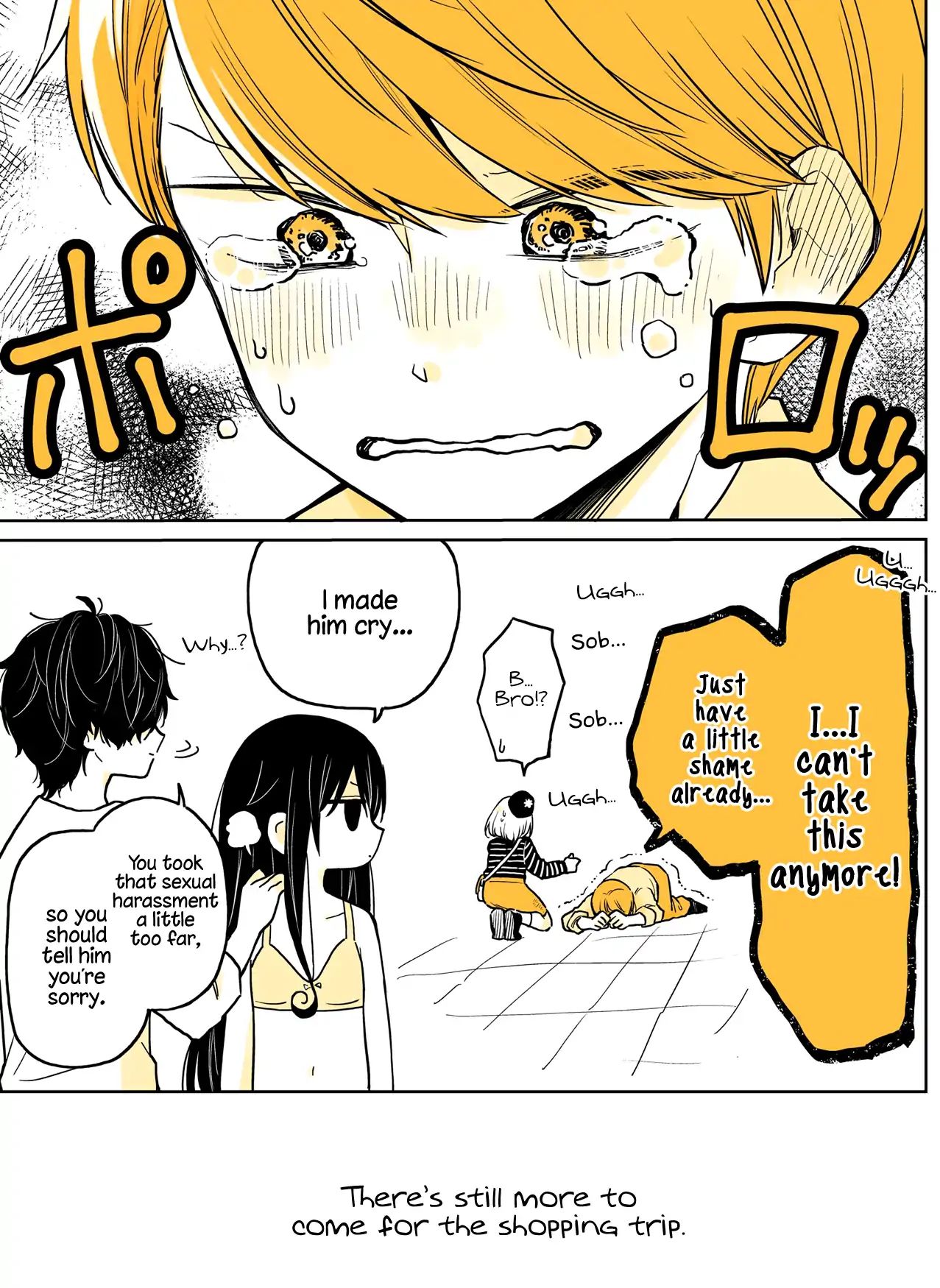 About A Lazy High School Guy Who Woke Up As A Girl One Morning - Chapter 10.5