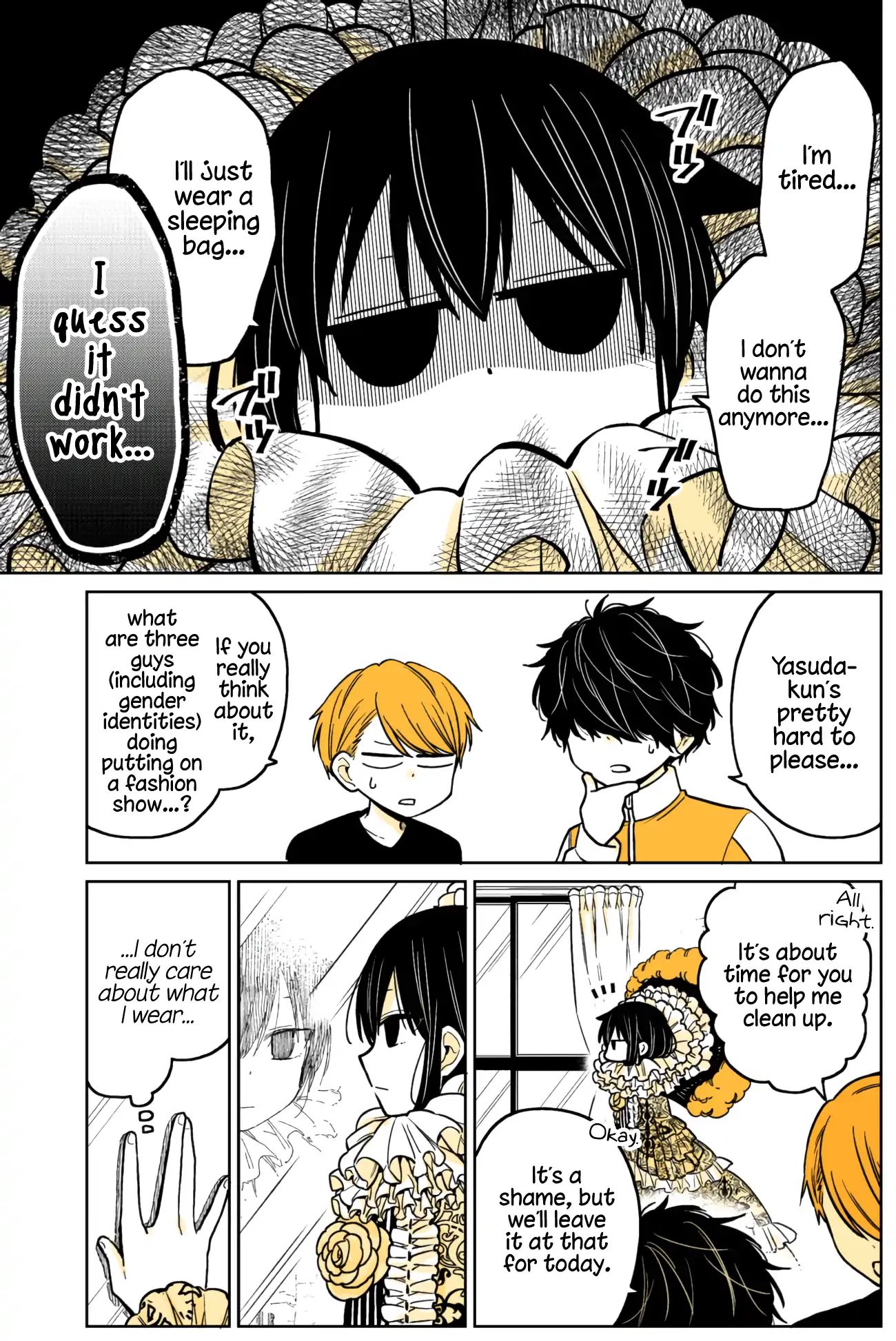 About A Lazy High School Guy Who Woke Up As A Girl One Morning - Chapter 11.5