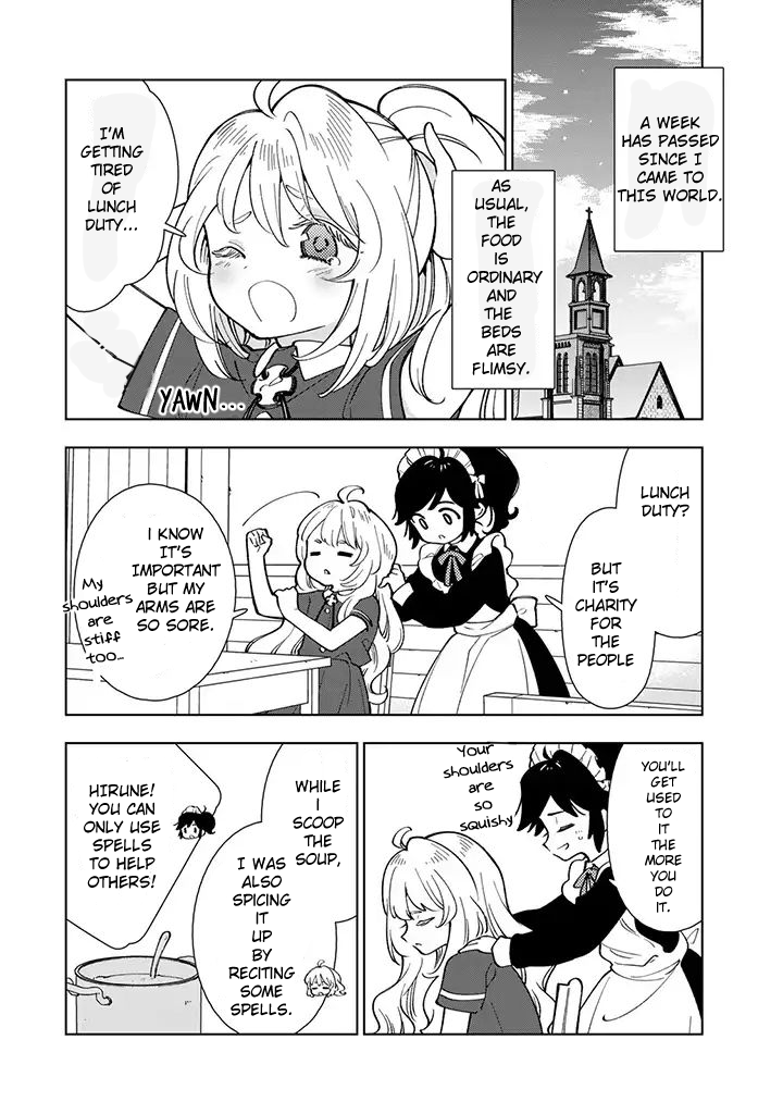 The Great Saint's Carefree Journey To Another World. - Vol.1 Chapter 2: A Friend With A Pretty Hair Color