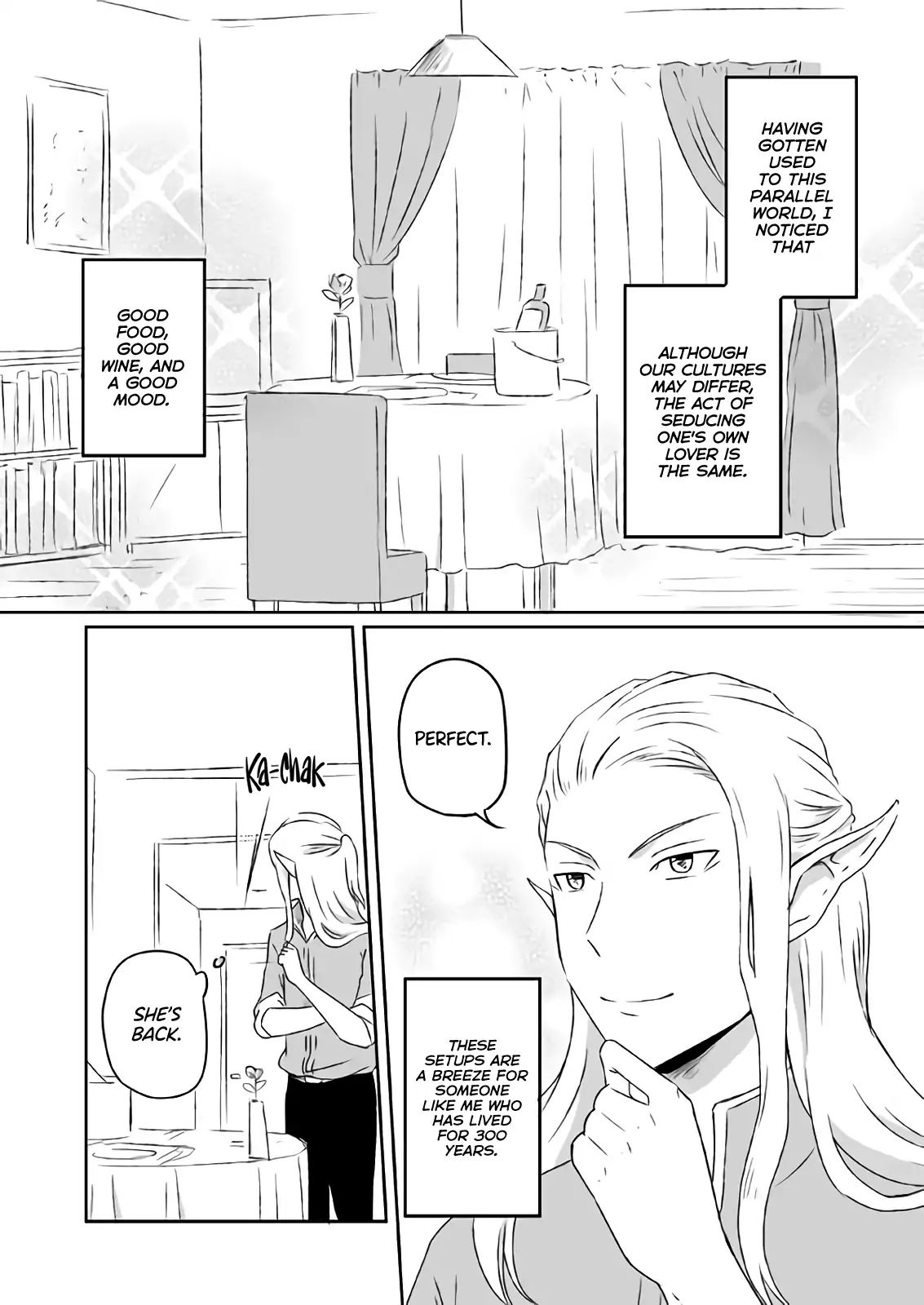 Elf Boyfriend & Boyish Girlfriend - Chapter 1: My Elf Boyfriend Just Wanted To Have Sex