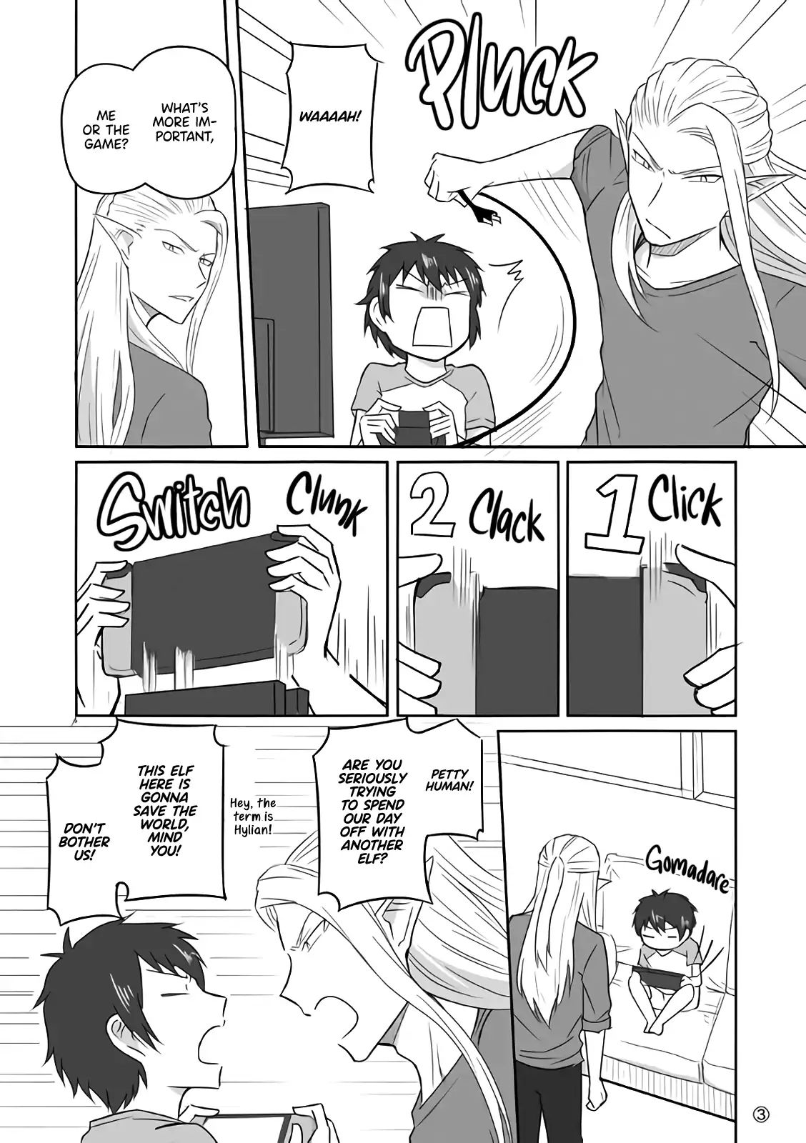 Elf Boyfriend & Boyish Girlfriend - Chapter 9: Playing Games On Our Day Off